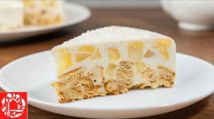 Сама не ожидала, что так вкусно получится! Торт без выпечки за 10 минут из того что было дома!