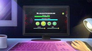 Slaughterhouse в 3 часа ночи)) | Slaughter in House by IMOXI | Hormal level | Geometry Dash |