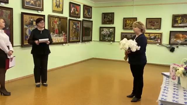 Открытие выставки Екатерины Кугач «Сельская жизнь»