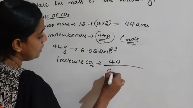 Numericals On Mole Concept - Chemistry Tutorial In Malayalam For Class  11