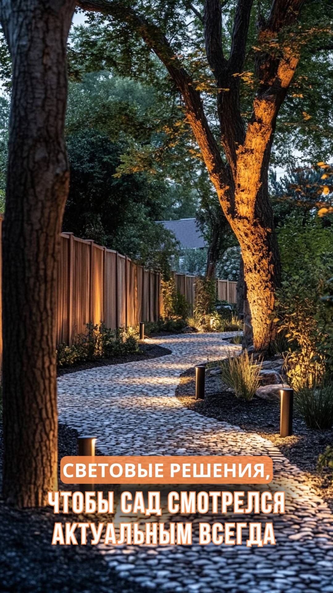 Световые решения, чтобы сад смотрелся актуально всегда смотреть онлайн