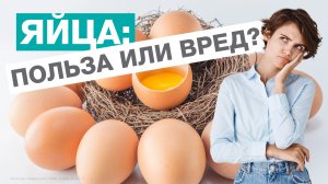 ЯЙЦА - польза или вред?