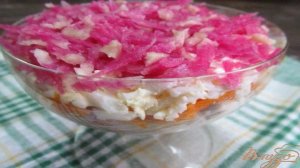 Салат из консервированной сайры