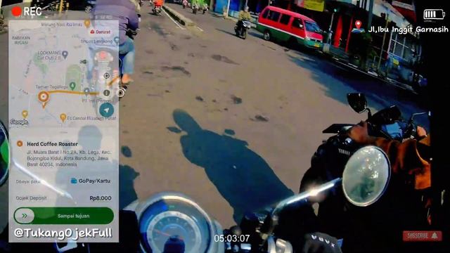 Nganterin bidadari berangkat kerja ⁉️Motovlogojol @TukangOjkFull смотреть онлайн