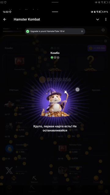 ЕЖЕДНЕВНОЕ КОМБО 22 ИЮЛЯ HAMSTER KOMBAT ( хамстер комбат )