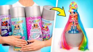 Распаковка куколок Hairdorables с самыми длинными волосами