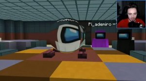 Смешные моменты в амонг асе с Эдисоном // Among us // Minecraft