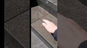 Уличные ступени из керамогранита