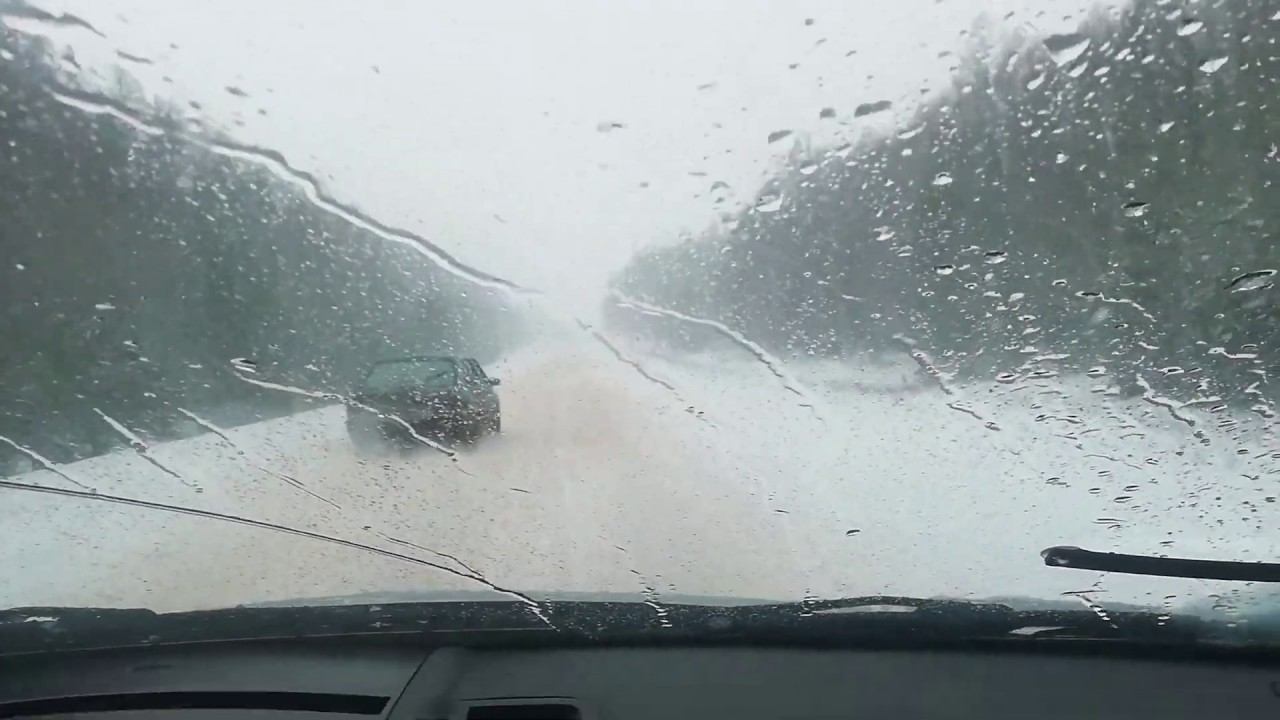 Снегопад 22 марта 2020 года в Саратовской области. Из лета  - в зиму.