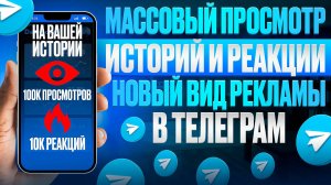 Масслукинг - Массовый просмотр историй в Telegram . Новый способ продвижение в телеграм.