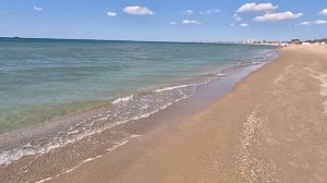 28.04 Обстановка на песчаных пляжах Анапы.