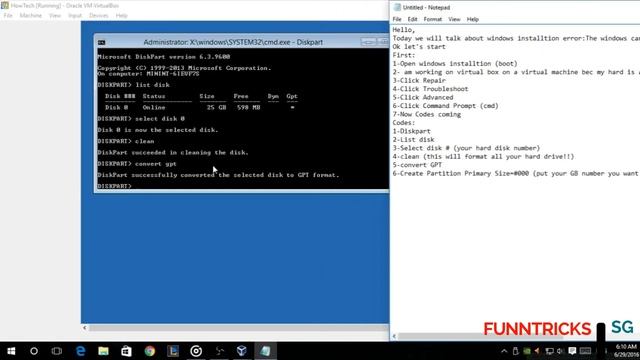 How To Convert MBR To GPT During Windows Installation. 100% WORKING смотреть онлайн