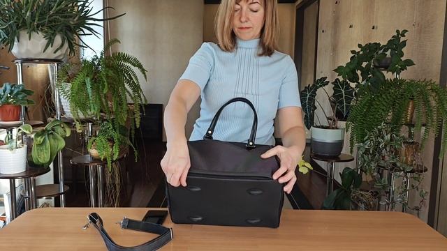 Дорожная сумка Polar П7096 черная