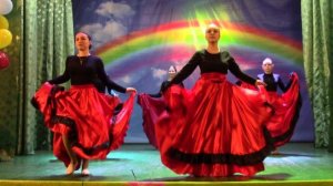 Испанский танец - ансамбль Соняшне Коло старшая группа