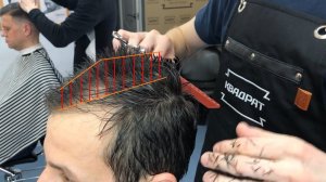 Мужская модельная стрижка / Самая популярная стрижка 2019 / Насадки 1.5, 3, 4.5, 6 мм