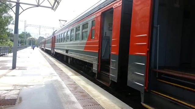 "Котопёс"!!! Электропоезд ЭД4-0001/ЭД4М-0045.  БМО ж/д