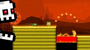 прохождение 《Geometry Dash SubZero》. первый уровень...