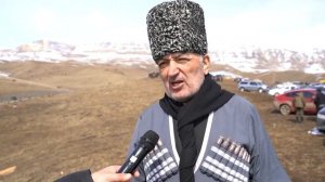 КАРАЧАЕВО-ЧЕРКЕССКой  РЕСПУБЛИКе  прошел конный переход, посвященный 100-летию Карачаево-Черкесии