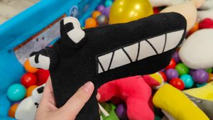 играем в букву F алфавит лор для детей, мягкие игрушки буквы лора, alphabet lore