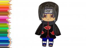 Как нарисовать Итачи Учиха 🙂