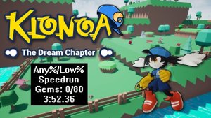 [Спидран] Klonoa - The Dream Chapter Any%/Low% (Speedrun) 3:52.36