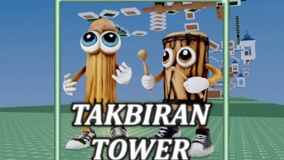 Прохождение такбирана в роблокс (Takbiran Tower)