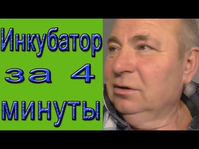 Уборка и дезинфекция инкубатора | Как за 4 минуты собрать инкубатор
