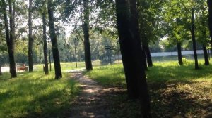 Москва 2745 Осташковский проезд, парк и пруд Торфянка лето день