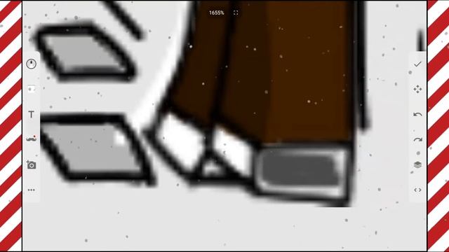 SpeedPaint#5 minecraft новогодний баннер
