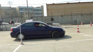 Экзамен в ГИБДД - Площадка