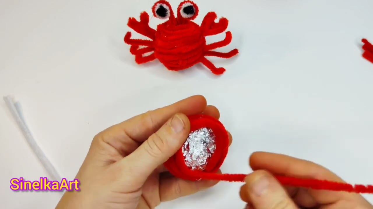 Поделка для детей Pipe Cleaner /  DIY / Tutorial / Синельная проволока мастер класс