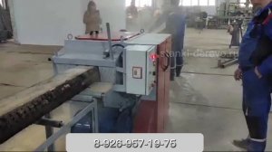 Многопильный станок HECTOR 160 cпособен распилить брус толщиной 160 мм. Видео пиления лафета