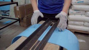 Как согнуть листовой полипропилен. (Радиус холодного ?