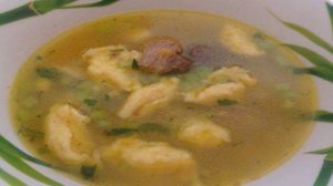 Суп с клецками