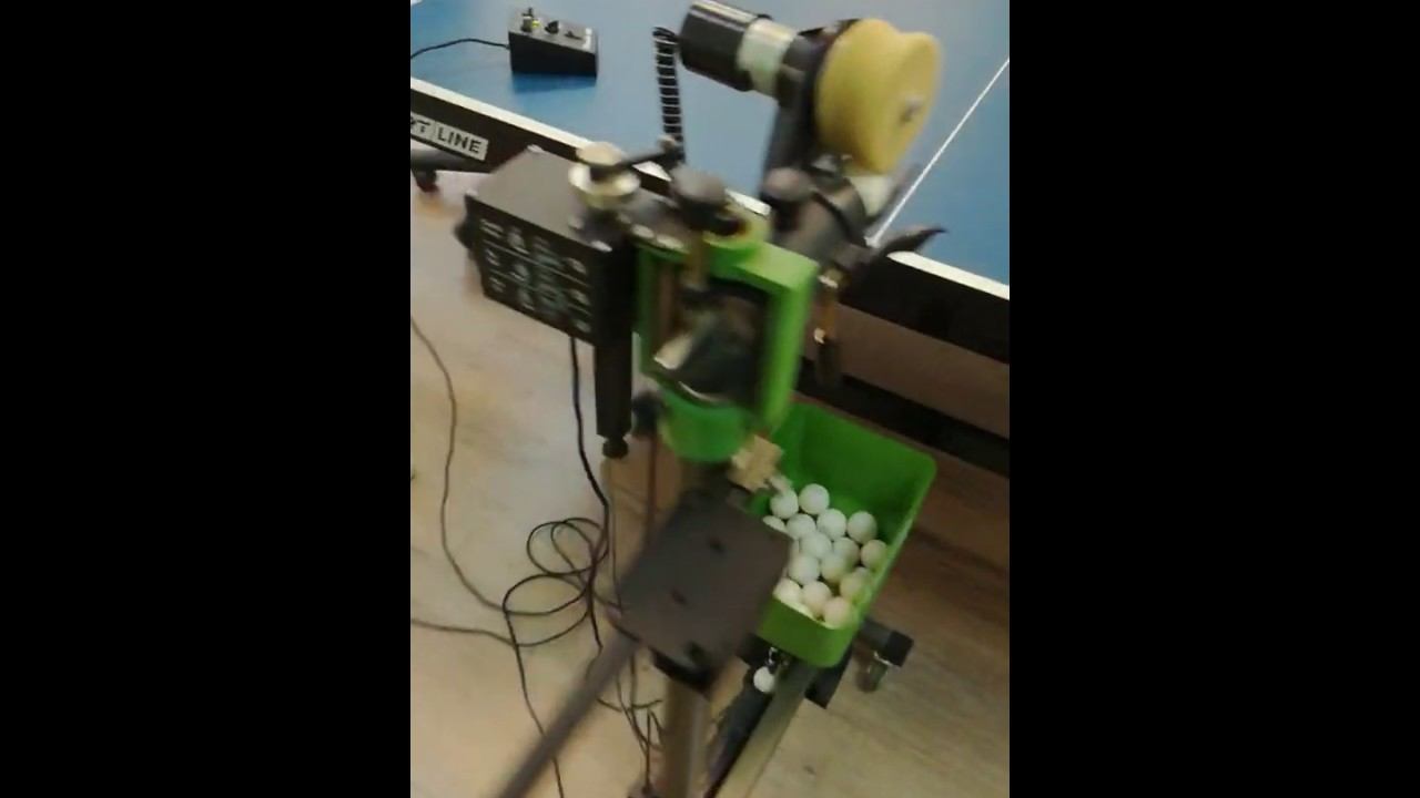 Ремонт робота-тренажера для настольного тенниса ТТMATIC 303