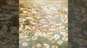 Такую трогательную песню вы еще не слышали! Ромашковое поле