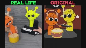 Спрунки в Реальной жизни и мультик спрунков