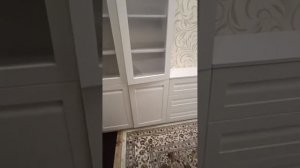 интегрированные ручки в крашенном МДФ фасаде на всю ш?