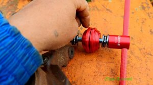 Замена ступичного подшипника на коленке.