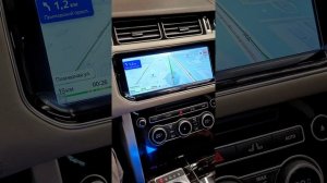 Установка магнитолы Андроид на Range Rover 2014 в максимальной комплектации в AutoPositive.Ru