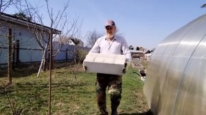 Весенние хлопоты продолжаются. Пересаживаем розу. Переносим "дольмен")))
