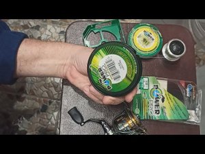 Для ульралайта - плетеный шнур 0.08 мм, (4,5 кг) PowerPro