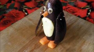 Веселые поделки из овощей и фруктов