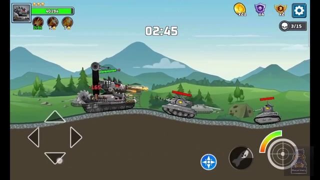 5 YEAR OLD BOY PLAYING BATTLE TANK STEEL😃 смотреть онлайн