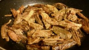 Салат с редькой и мясом