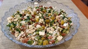 Белковый салат/Нам это не помеха/Получила посылку