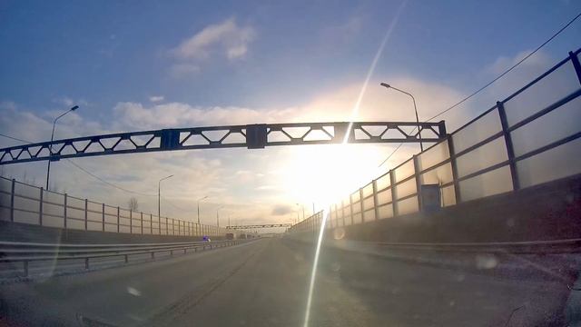 🚗 Видео с видеорегистратора: движение по посёлку Боровский | 70mai Dash Cam Pro | 20.12.2024