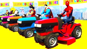 Детские мультфильмы Тракторы и Красочные вертолеты мультики для детей с веселыми песенками
