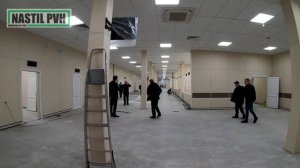 Укладка коммерческого линолеума Tarkett Acczent PRO Aspect 2 с зав