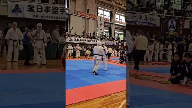 Георгий Сагалаков. Ветераны. 1 бой. «Открытый чемпионат Японии по Кёкусин-кан 2025 г.»